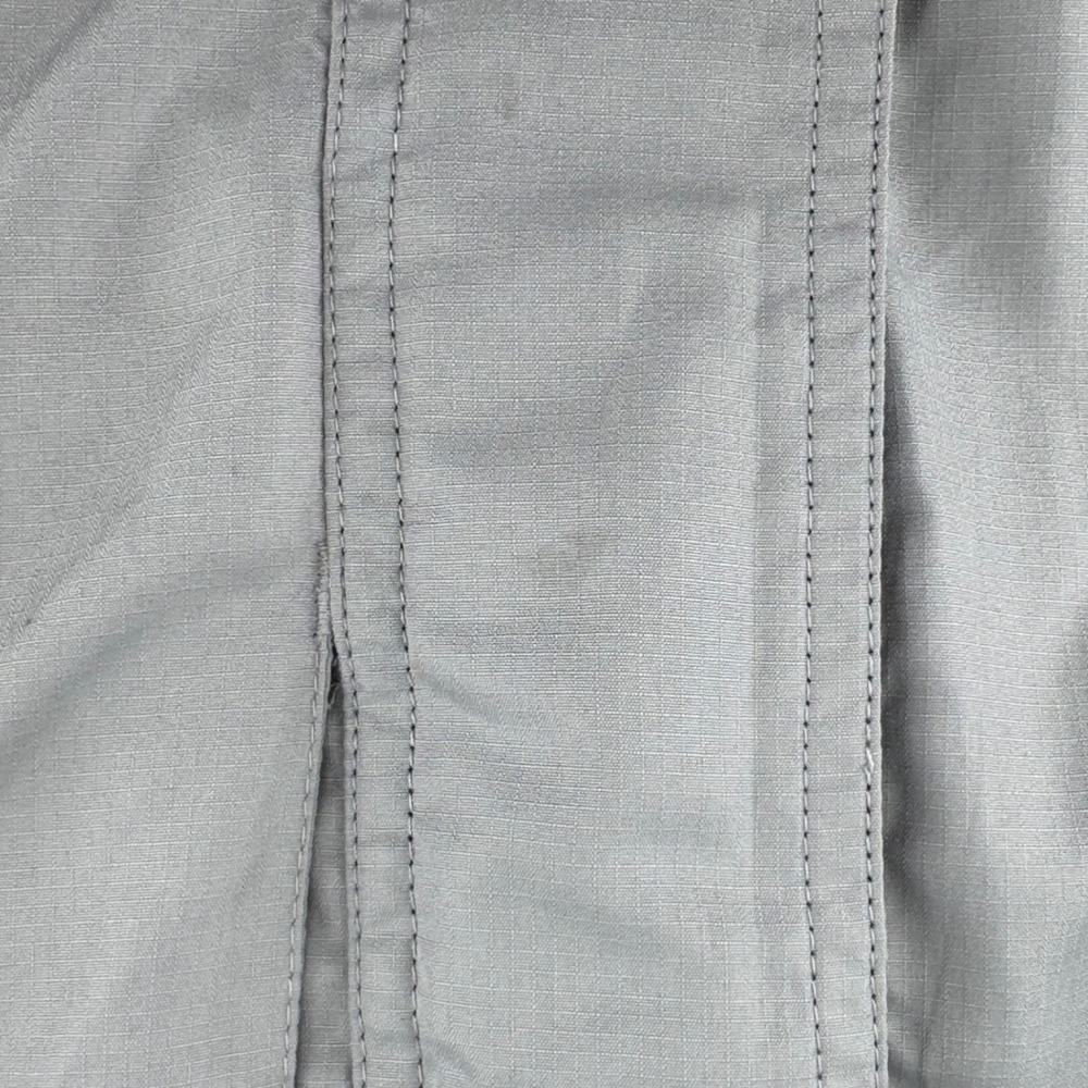 VTG Starter Hooded Windbreaker Jacket Men 3XL Navy Blue Grey Fleece Lined Sporty - Picture 16 of 16